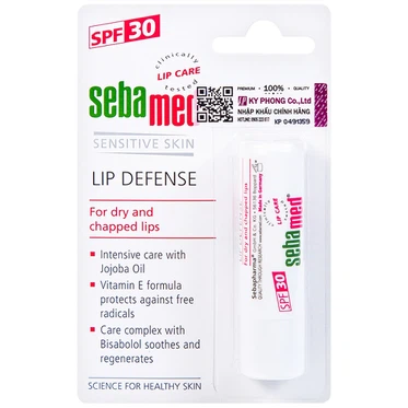 Son dưỡng môi Sebamed Lip Defense làm dịu và mềm môi (4.8g)